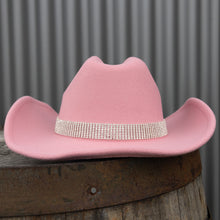 Load image into Gallery viewer, Disco Cowboy Hat with Rhinestones