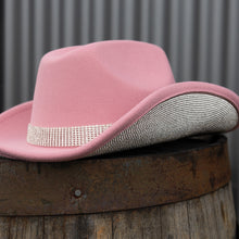 Load image into Gallery viewer, Disco Cowboy Hat with Rhinestones