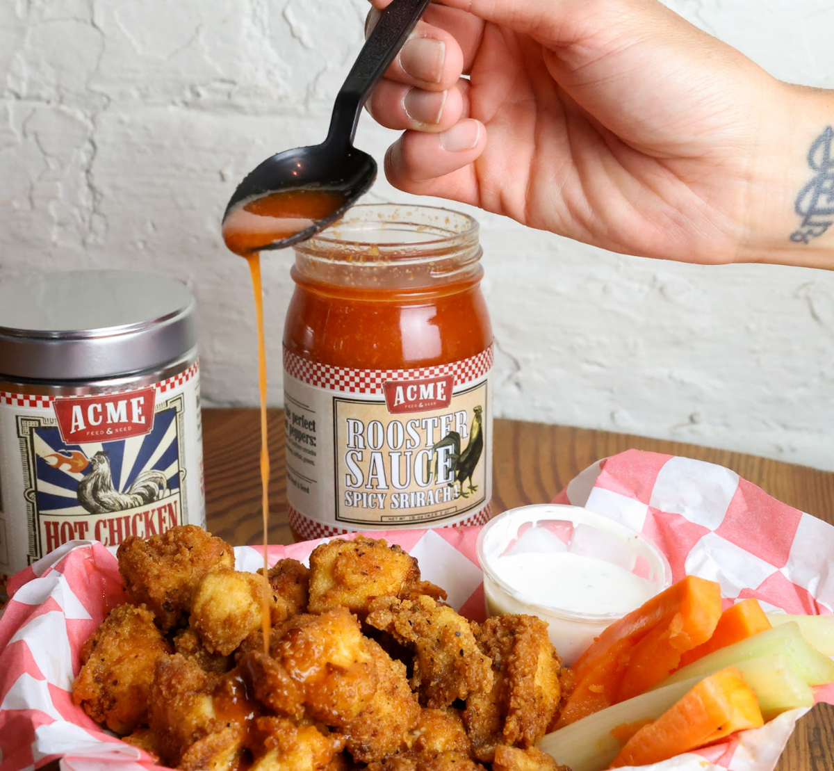 ACME Rooster Sriracha Sauce – Acme Farm Store