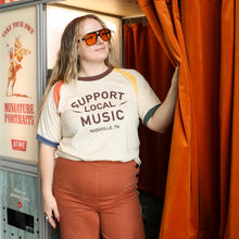 Load image into Gallery viewer, Support Local Music T-shirt