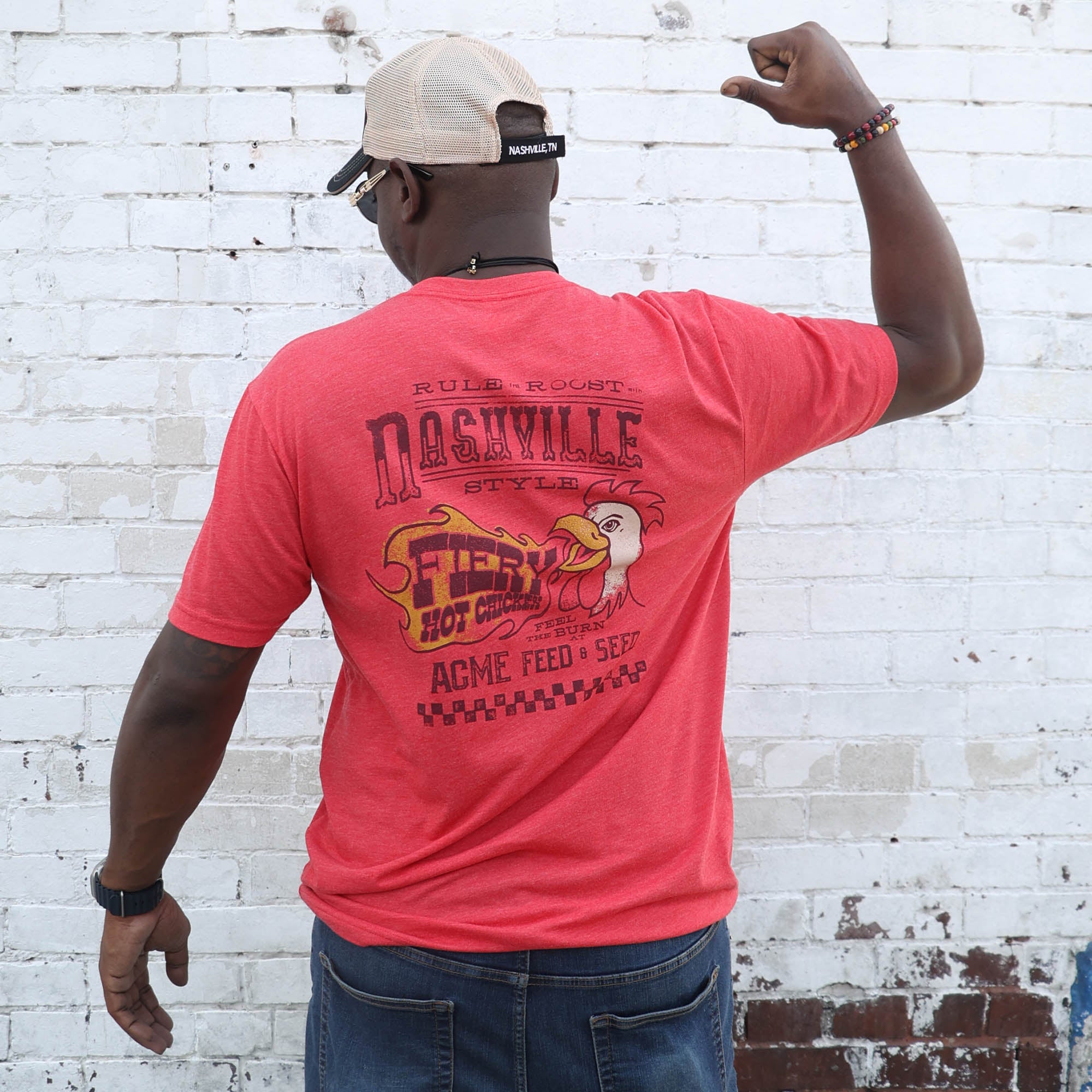 Hot Chicken Shirt-Nashville Hot Chicken- ACME Feed & Seed – Acme