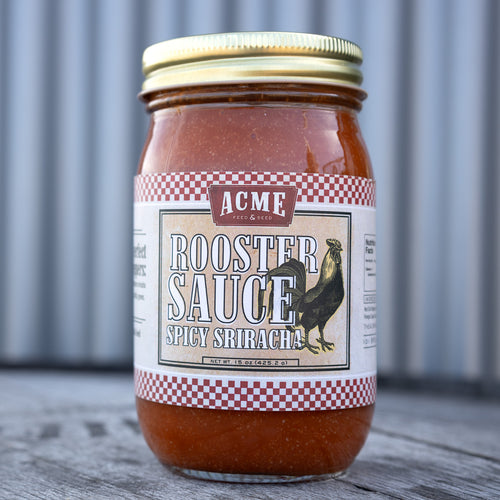 ACME Rooster Sriracha Sauce