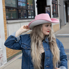 Load image into Gallery viewer, Disco Cowboy Hat with Rhinestones