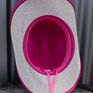 Disco Cowboy Hat with Rhinestones