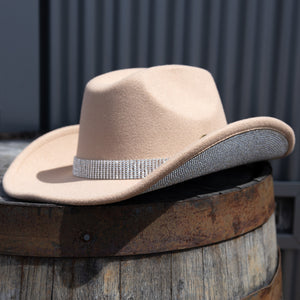 Disco Cowboy Hat with Rhinestones