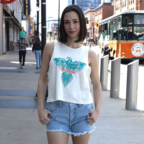 Wrangler Retro Knit Festival Crop Tank