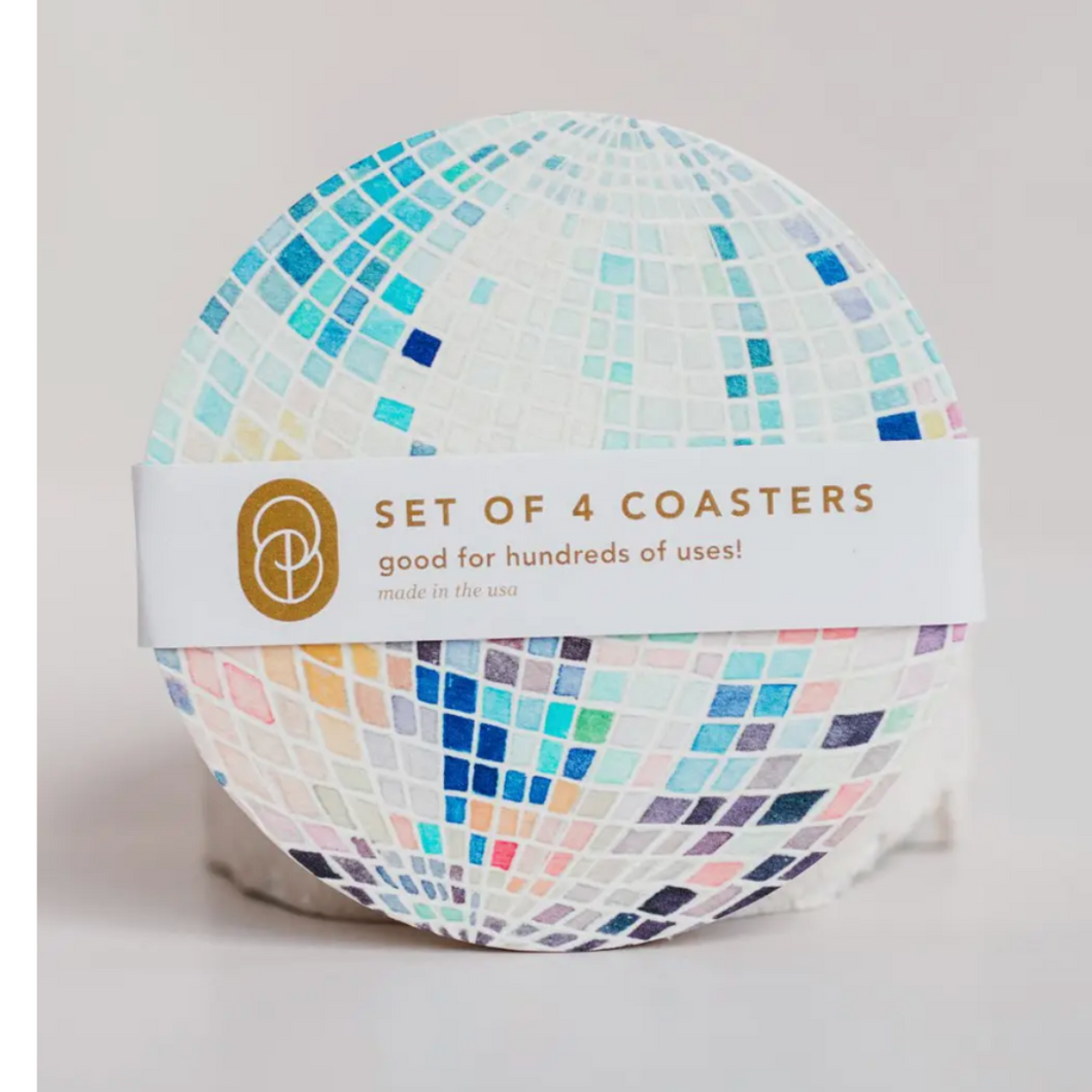 Disco Ball Coasters