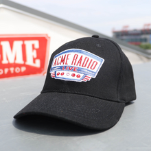 Load image into Gallery viewer, Black Embroidered Radio Hat