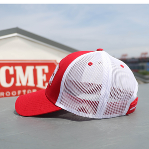 White red online trucker hat