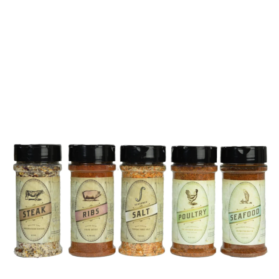 The Southern Steak & Oyster Spice 5-pack