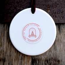 Load image into Gallery viewer, Nashville Skyline Ceramic Ornament