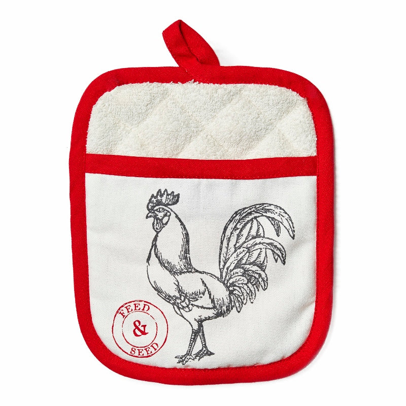 Rooster Oven Mitt