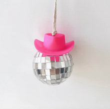 Load image into Gallery viewer, Disco Cowboy Hat Ornament