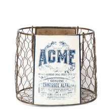 Load image into Gallery viewer, Vintage ACME Chicken Wire Basket