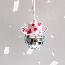 Load image into Gallery viewer, Disco Cowboy Hat Ornament